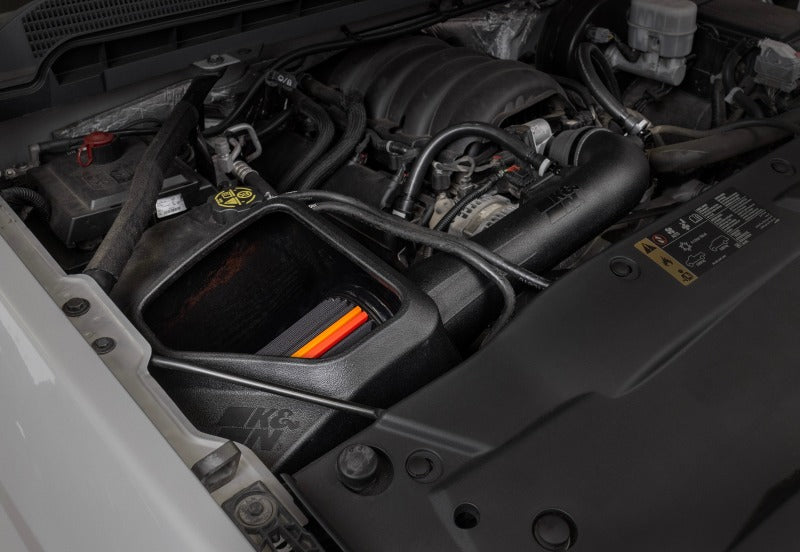 K&N Engineering Cold Air Intake for Chevrolet Silverado and GMC 1500 V8 5.3L/6.2L NextGen DryFlow filter system