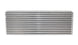 Vibrant intercooler core measuring 24x8x3.5 inches, featuring vibrant fins and tube design for optimal cooling performance.
