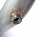 Stainless Works high-flow 3-inch downpipe with factory connection for 2017 Ford F-150 Raptor 3.5L engine, featuring catalytic converters.