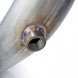 Stainless Works high-flow 3-inch downpipe with factory connection for 2017 Ford F-150 Raptor 3.5L engine, featuring catalytic converters.