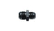 Vibrant aluminum -8AN to -10AN reducer adapter fitting showing smooth metallic finish and precise threading.