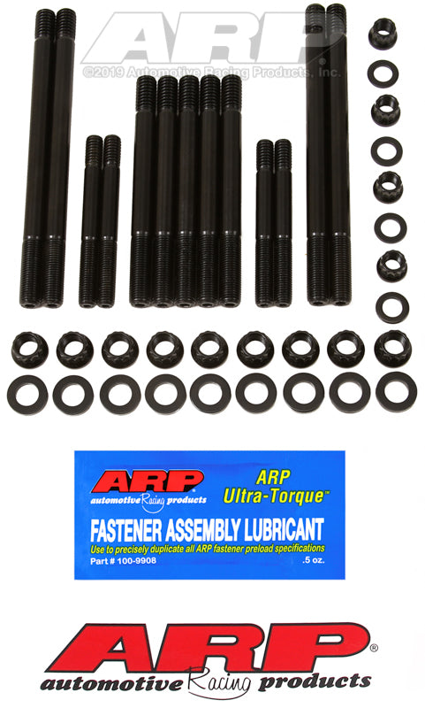 ARP BMC A-Series 9 Studs Head Stud Kit with bolts, high-performance engine hardware for automotive engine building.