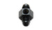 Vibrant -6AN male union adapter fitting with 1/8 inch NPT port, made of durable metal, for high-performance fluid connections.