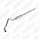 MBRP catback exhaust system for 2014 Chevy/GMC Silverado/Sierra 6.2L V8 SS, with T409 material and single side exit visible.