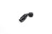 Black Radium Engineering -6AN 45-degree PTFE hose end fitting with durable metal construction and precision threading.