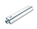 Borla oval XR-1 multi-core racing muffler with 3-inch inlet and outlet, black finish, and compact rectangular shape.
