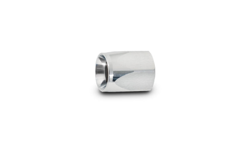 Vibrant -20AN Hose End Socket fitting in silver, showcasing its metallic finish and precise threading for high-performance hydraulic connections.