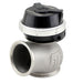 Black Turbosmart GenV PowerGate60 14psi external wastegate with metal components and adjustment actuator for turbocharging applications.