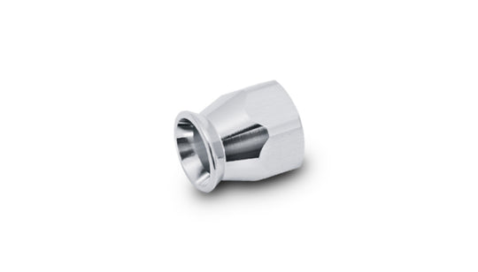 Vibrant hose end socket for PTFE hose ends, compatible with -16AN fittings, shown in close-up detail.