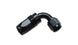 Vibrant -6AN 90 degree elbow hose end fitting for high-performance automotive fuel and oil applications.