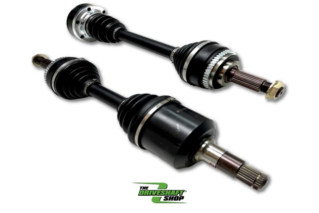 Left front axle for Nissan Skyline R32 R33 R34 GT-R by Driveshaft Shop, 1000HP Level 5 V2 model, with detailed metal components.
