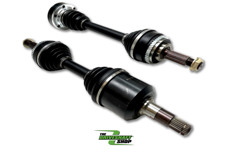 Left front axle for Nissan Skyline R32 R33 R34 GT-R by Driveshaft Shop, 1000HP Level 5 V2 model, with detailed metal components.