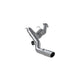 MBRP catback exhaust system for 2007-2010 Chevy/GMC 2500HD 6.0L V8, featuring a 3.5-inch single side exit aluminum pipe.