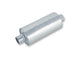 Borla 3-inch inlet/outlet Turbo XL muffler with 6.75-inch diameter and 24-inch length, designed for truck exhaust systems.
