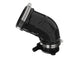 aFe Turbo Inlet Pipes for Takeda Intakes, durable metal construction, shown in black with smooth bends and connection points.