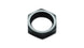 Vibrant aluminum -6AN bulkhead nut fitting with threaded exterior for secure installation in automotive or fluid systems