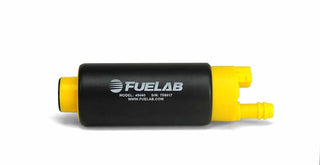 Fuelab 494 high output in-tank electric fuel pump with center out, designed for efficient 340 LPH fuel delivery.