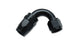 Vibrant -4AN 120-degree elbow hose end fitting for automotive or performance fluid connections, made of durable metal.