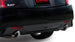 Polished CORSA Performance axle-back exhaust for 2009-2014 Cadillac CTS V V6.2L V8 sedan, showcasing sleek stainless steel finish.