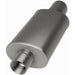 MagnaFlow muffler with tip, model RS 14X5X8, featuring a polished exhaust tip and durable stainless steel construction.