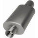 MagnaFlow muffler with tip, model RS 14X5X8, featuring a polished exhaust tip and durable stainless steel construction.