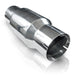 Stainless Works GESi High Flow catalytic converter, direct fit, with stainless steel construction and mounting brackets visible.