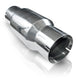 Stainless Works GESi High Flow catalytic converter, direct fit, with stainless steel construction and mounting brackets visible.
