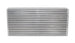 Vibrant air-to-air intercooler core with 22-inch width, 9-inch height, and 3.25-inch thickness, showing detailed aluminum cooling fins.