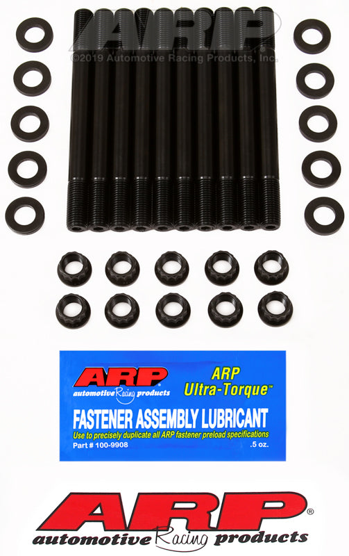 ARP Vauxhall/Opel 2.0L 16V Head Stud & Bolt Kit with high-quality metal studs and bolts for engine assembly.