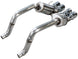 AWE Tuning axle-back exhaust with chrome silver tips installed on a 2005-2007 C6 Chevrolet Corvette 6.0L touring edition