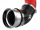aFe BladeRunner aluminum hot and cold charge pipe kit in red for Ford F-150 24-26 V6-2.7L intercooler system.