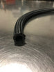 Fragola -8AN premium nylon race hose, 20 feet long, with smooth black exterior and reinforced fittings for high-performance racing.