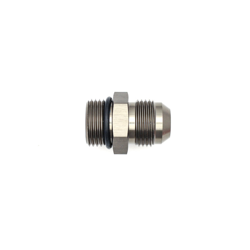 DeatschWerks 10AN ORB male to male fitting with O-ring, high-performance automotive fuel or oil fitting, durable metal construction