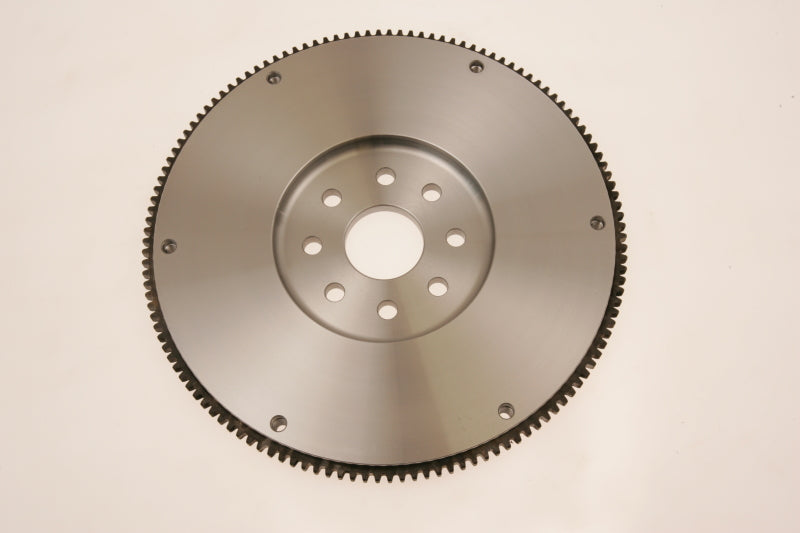 McLeod Racing steel flywheel for Chevy LS motors, compatible with Camaro, Firebird, and Corvette, featuring a 168-tooth design.