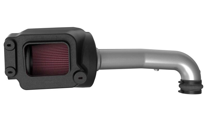 K&N Engineering Chevy/GMC 1500 V8 5.3L/6.2L NextGen aluminum cold air intake system showing the intake tube and filter.
