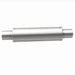 MagnaFlow Mag SS muffler with 14x4x4-inch body and 2.5x2.5-inch inlet/outlet pipes, stainless steel automotive exhaust component