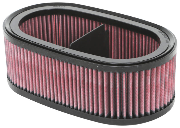 K&N Engineering Chevrolet Corvette 6.2L V8 replacement air filter, direct fit, shown in close-up with filter pleats and frame