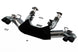 Borla catback exhaust system for 2020 Chevrolet Corvette C8 with dual round rolled tips in black chrome finish