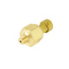 AEM 3.5 bar MAP sensor gauge kit with brass sensor and flying lead, showing digital display and wiring connections.