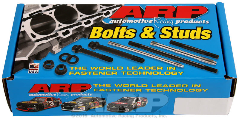 ARP Mini Cooper S flywheel bolt kit with multiple bolts and hardware components for engine assembly and repair.