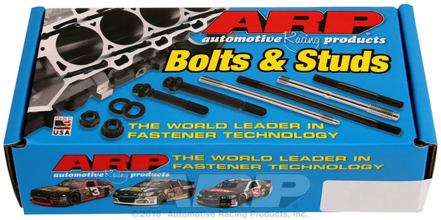 ARP Mini Cooper S flywheel bolt kit with multiple bolts and hardware components for engine assembly and repair.