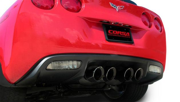 CORSA Performance X Pipe for automotive exhaust systems, featuring a sleek metal design and precise welds.