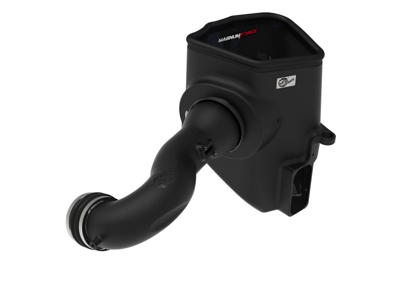 aFe Magnum FORCE Stage-2 Pro 5R cold air intake installed in a 2019-2020 GM Silverado/Sierra 1500 V8 5.3L engine bay