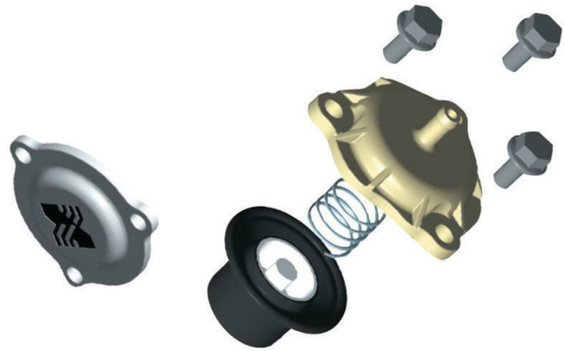 BorgWarner turbo actuator bracket kit for EFR 83mm and 91mm turbos, includes mounting brackets and hardware.