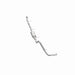 Magnalow 14 Chevy Silverado V8 5.3L catback exhaust system with stainless steel rear exit, featuring a single polished tip.