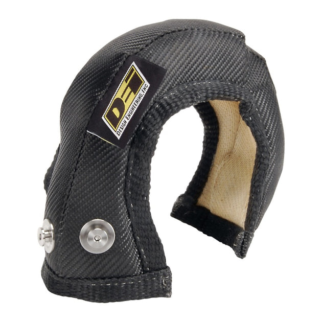 DEI Turbo Shield T4 onyx turbo blanket shield, heat-resistant insulation for turbochargers, durable automotive engine component