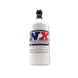 Nitrous Express 5lb nitrous bottle with Lightning 500 valve, 5.25-inch diameter and 17.64 inches tall, for automotive performance.