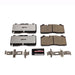 PowerStop Z26 Extreme Street Brake Pads for 2016-2019 Cadillac CTS front with hardware, high-performance brake components