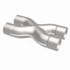 MagnaFlow Smooth Trans X 2.5/2.5 X 12 SS stainless steel exhaust X pipe for vehicle exhaust system.