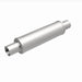 MagnaFlow Mag SS muffler with 14x4x4 inch size and dual inlet outlets, stainless steel construction for car exhaust systems.